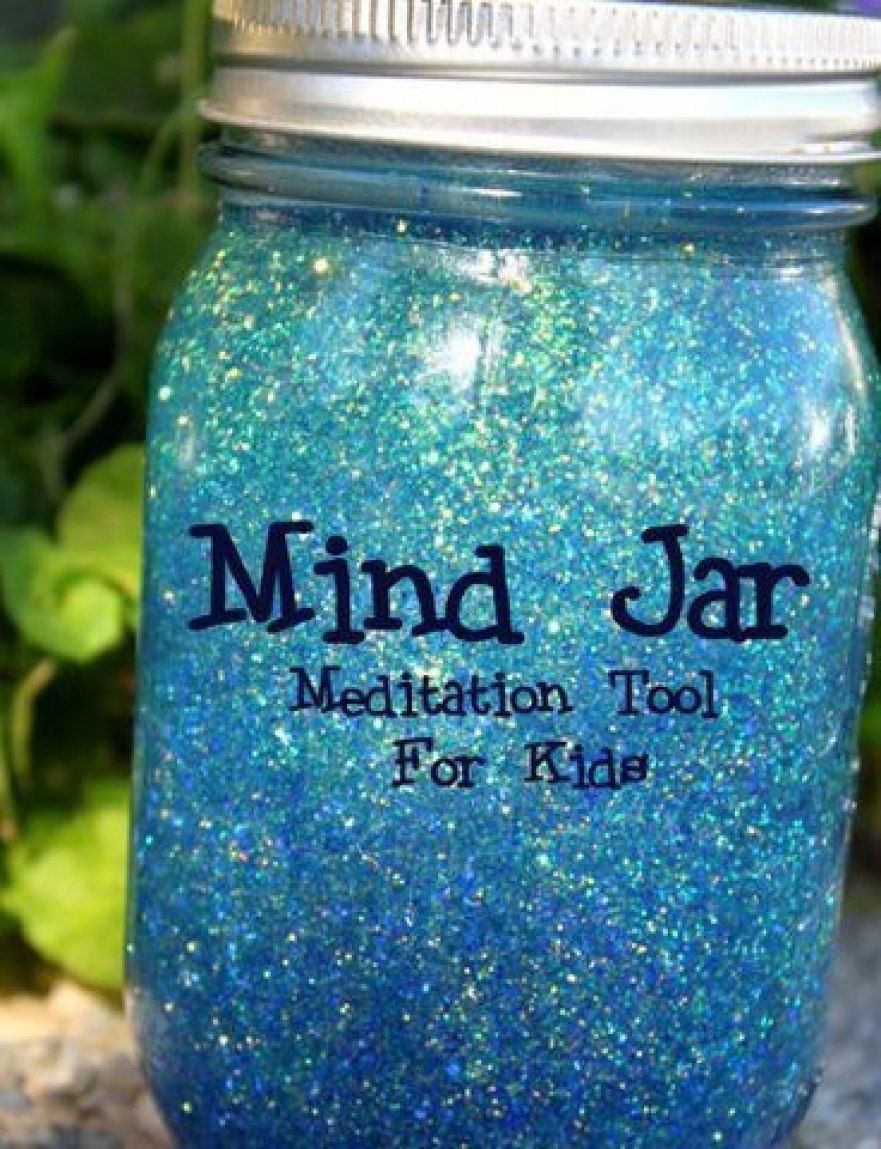 Glitter Jar Recipe for Mindfullness & Meditation