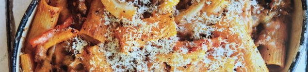 Baked Rigatoni with Fennel, Sausage & Peppers Recipe